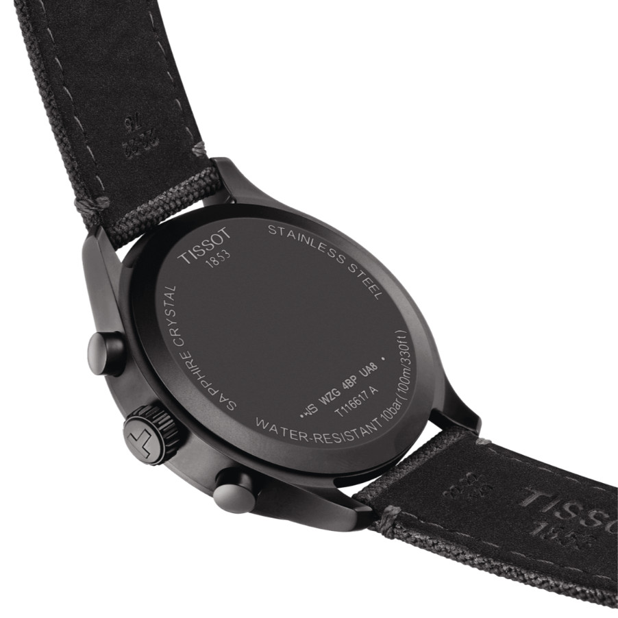 Tissot Chrono XL TSport Black Dial Black Strap Quartz Men’s Watch T1166173705100