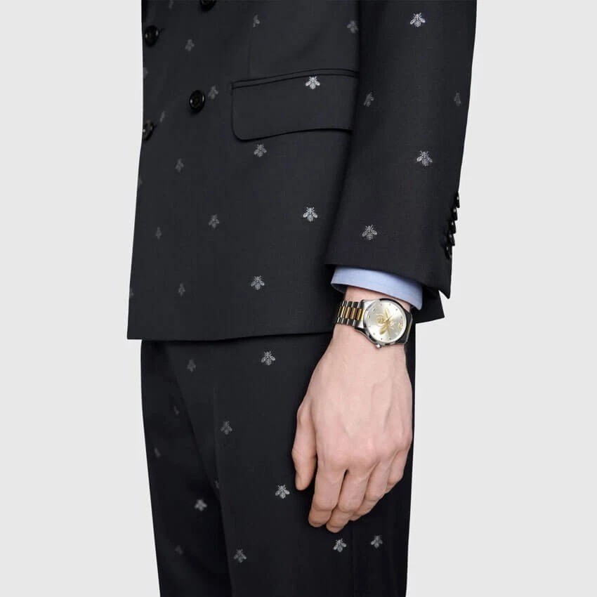 Gucci G-Timeless 38MM Gold Bee Watch YA1264131