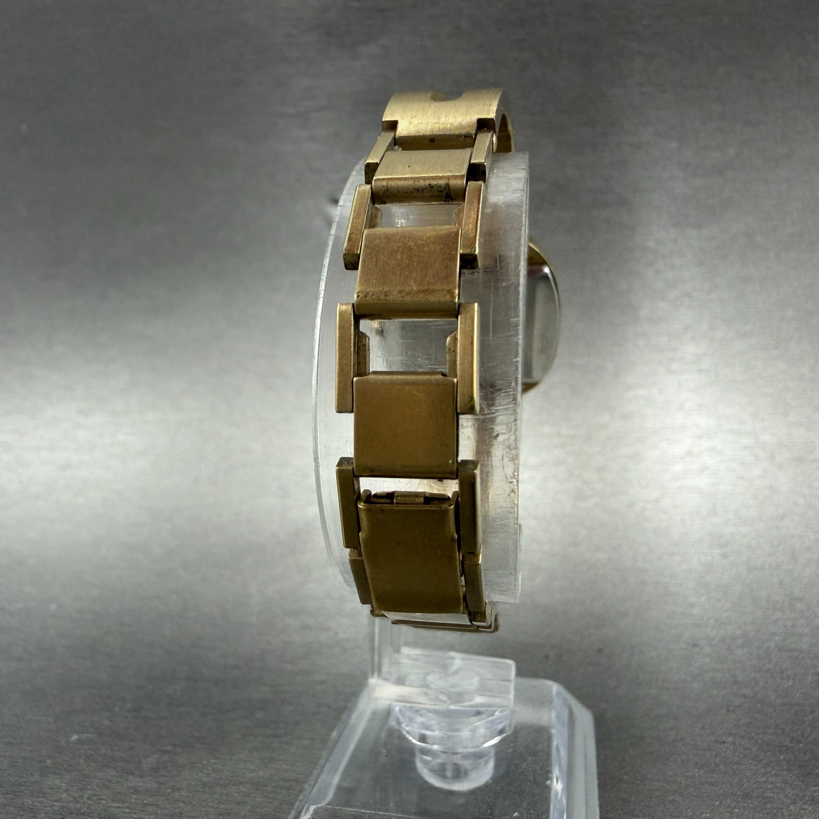 Seiko Watch Women 25mm Brown Dial Gold Tone Manual Round 11-3489 New Battery