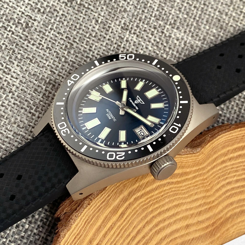 30ATM Titanium 41mm AR Domed Sapphire Japan NH35A PT5000 Automatic Men’s Watch