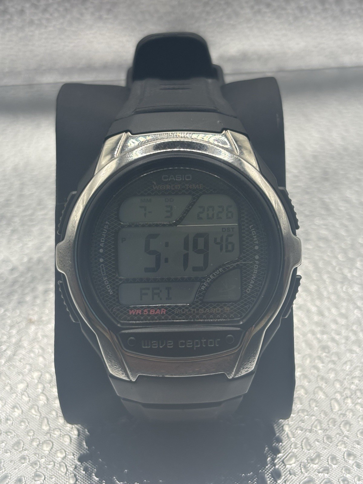 Casio WAVE CEPTOR WV-58R-1AJF Watch Japan NEW Domestic Version