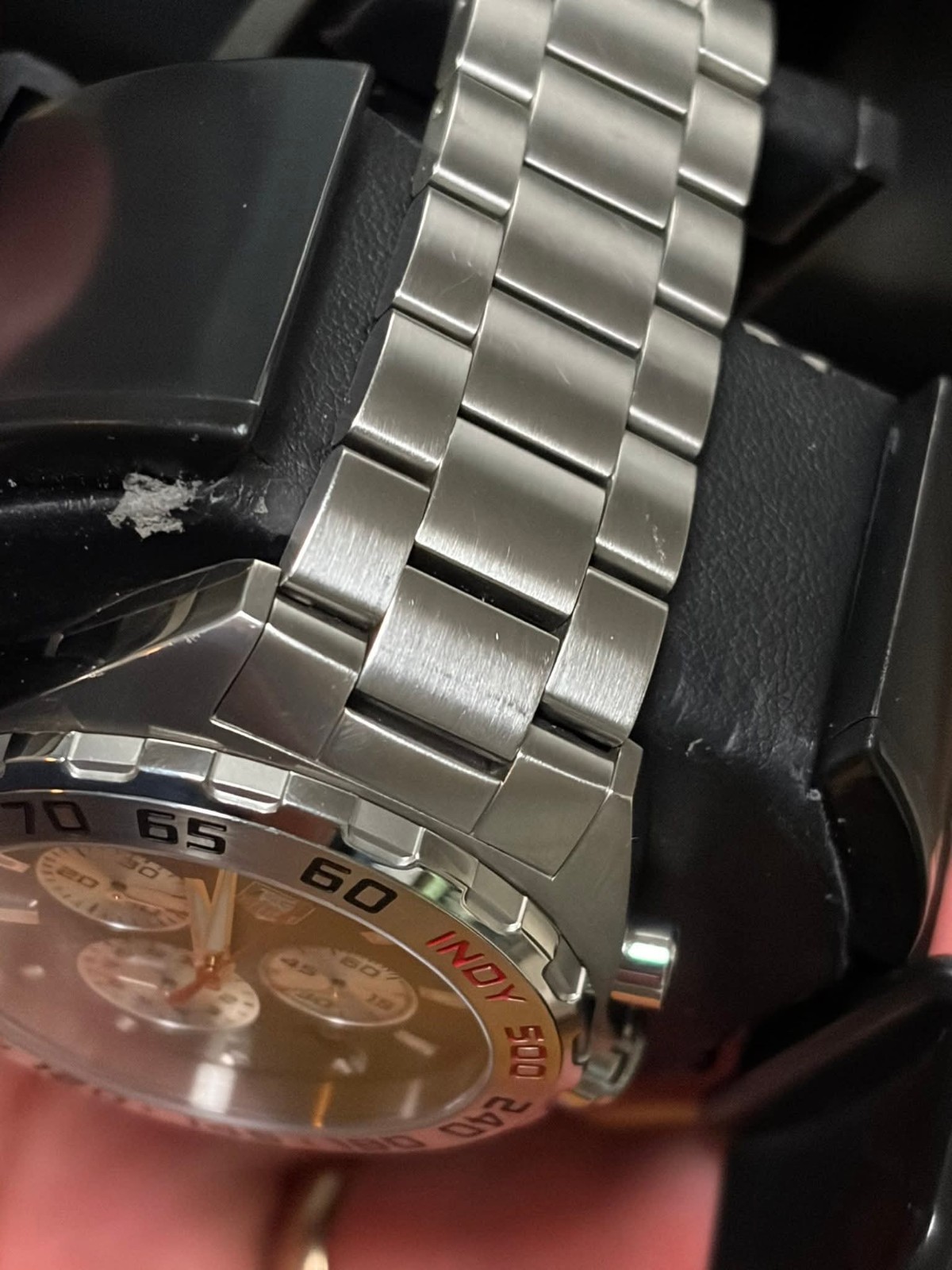 TAG Heuer Formula 1 Quartz Chronograph Date Gray Dial 200m 43mm Steel
