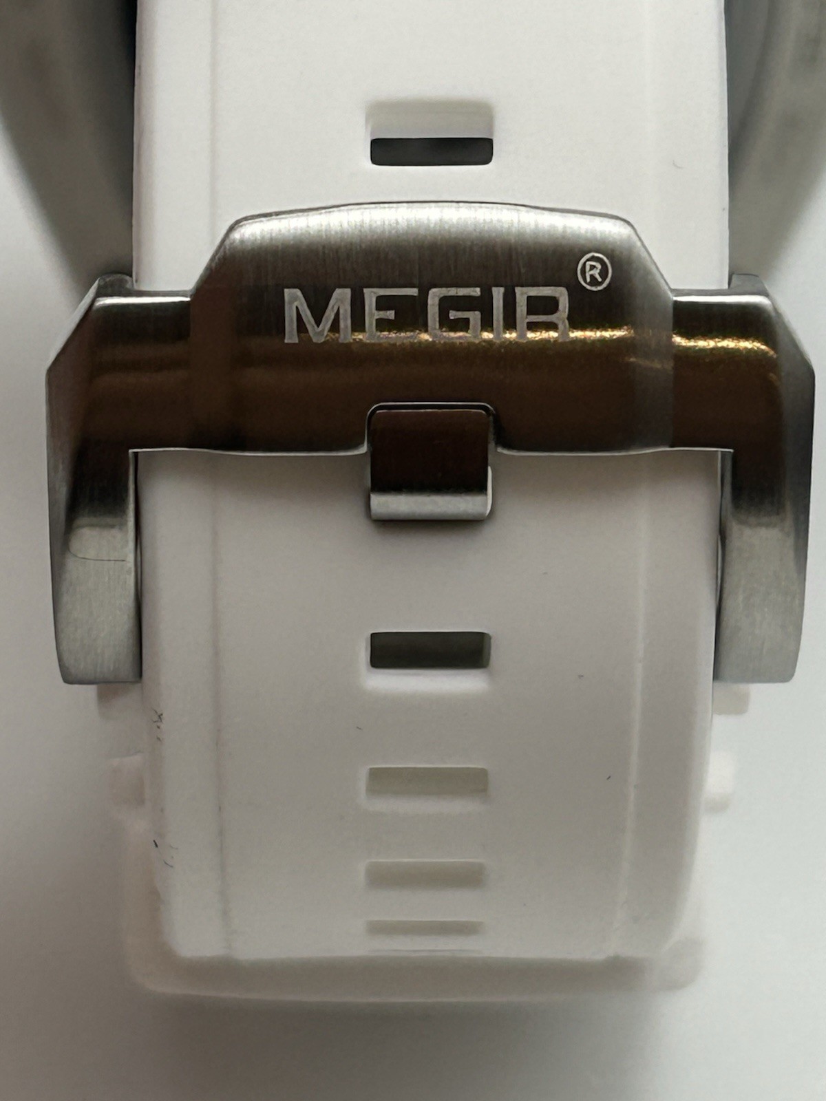 MEGIR Men’s Automatic Mechanical Sports Watch – Waterproof & Luminous- white