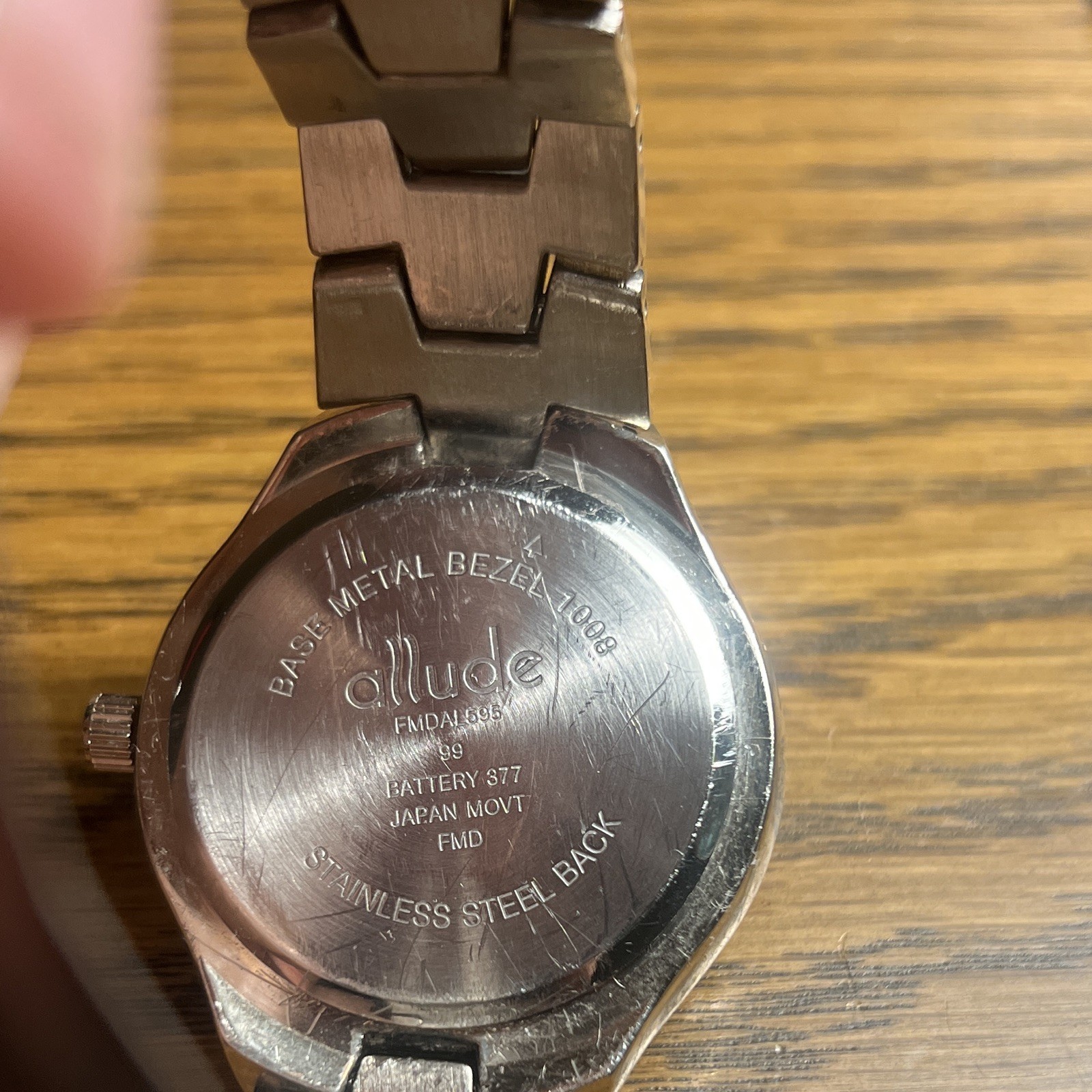Allude Vintage 1990s Blue Sunburst Dial Great Father’s Day Gift