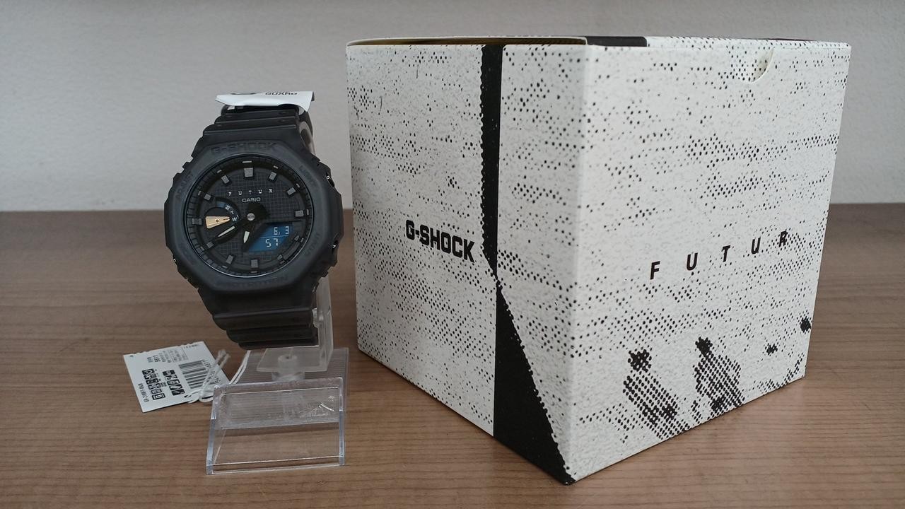Casio G-Shock GA-2100FT Quartz 44mm Resin Carbon Fiber Band Analog Watch