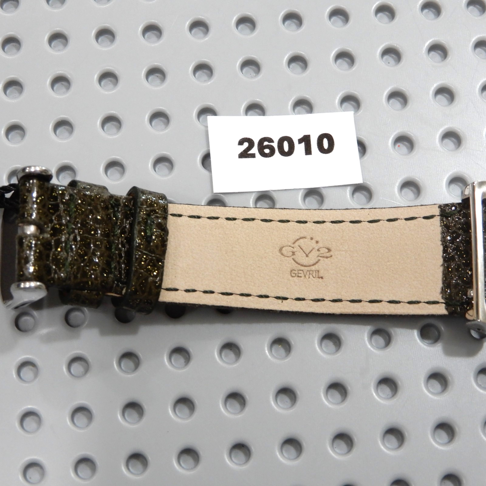 AUTHENTIC! New! GV2 Ladies LOMBARDY DIAMOND-SS Bezel-Dark Green Shimmer Dial