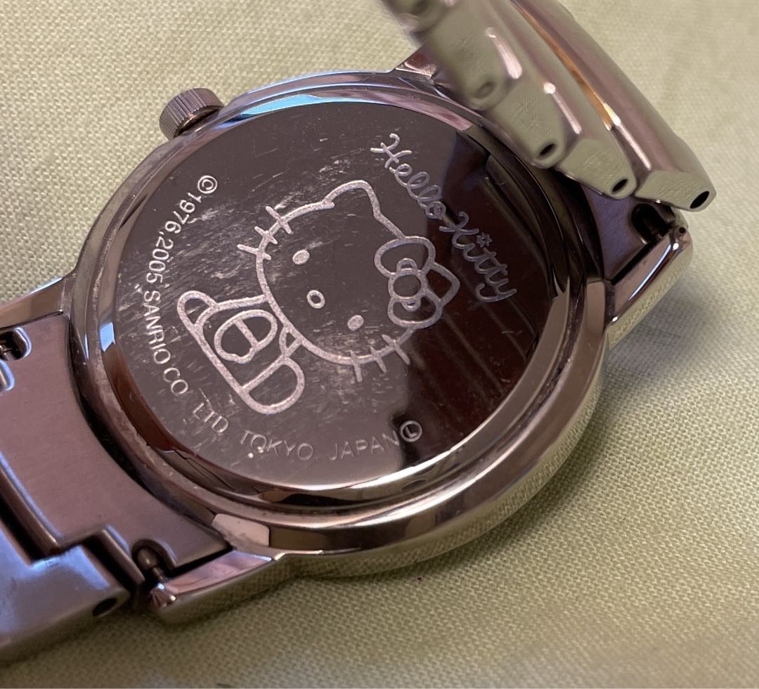 Sanrio Hello Kitty Analog Quartz Women Celebrity Watch Original Jewelry Limited