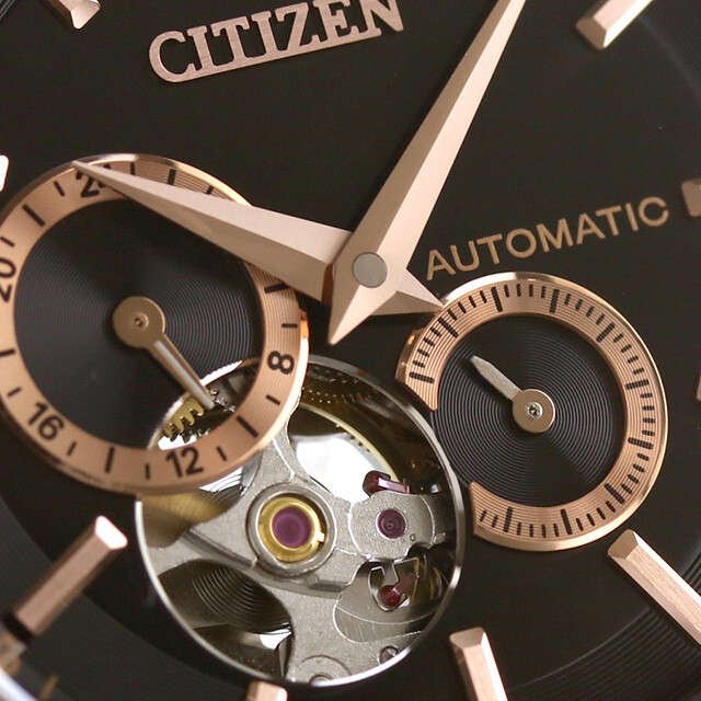 CITIZEN COLLECTION NP1014-77E Mechanical Automatic Watch Black Dial 38.9mm