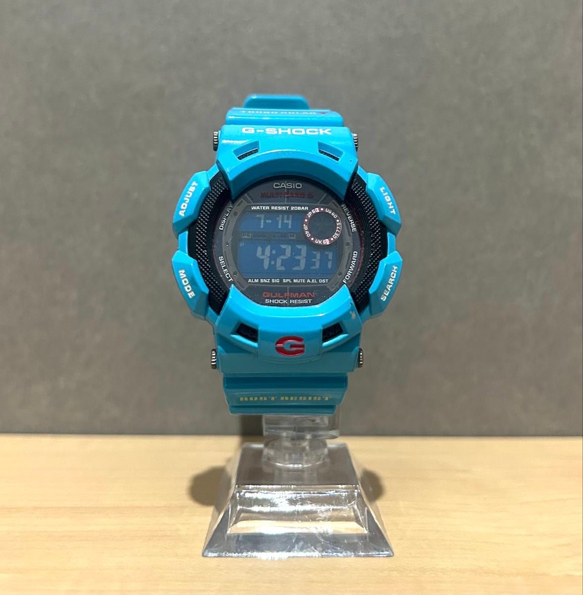 Excellent condition G SHOCK Gulfman GW 9100BL 2JF Men in Earth Blue