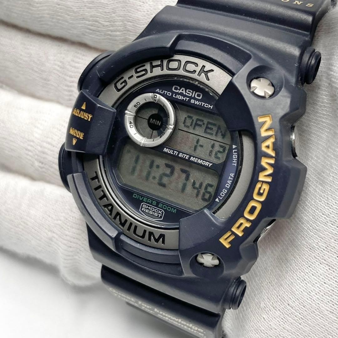 Casio G-SHOCK Frogman Digital Quartz Watch DW-9900WD Navy wrist 21.5cm/8.5in