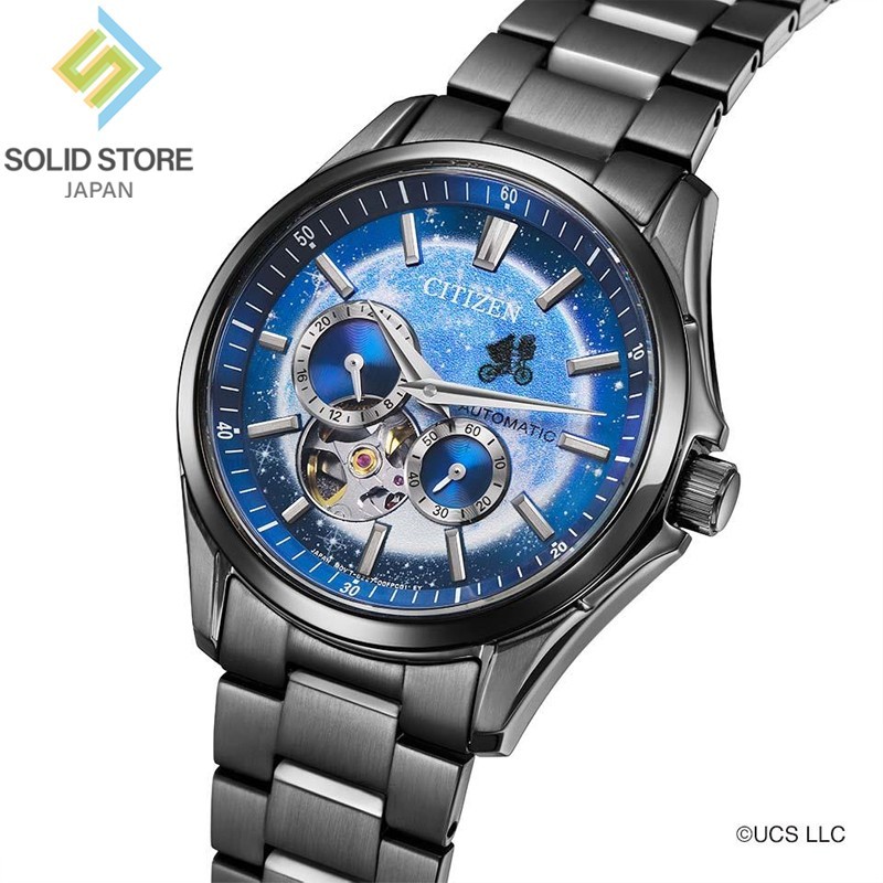 CITIZEN COLLECTION NH9144-55L E.T. Limited Edition Automatic Watch Black 38.9mm