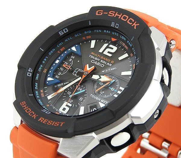 Casio G SHOCK Sky Cockpit GW 3000M 4A Overseas Model Men s Wristwatch Radio Sola