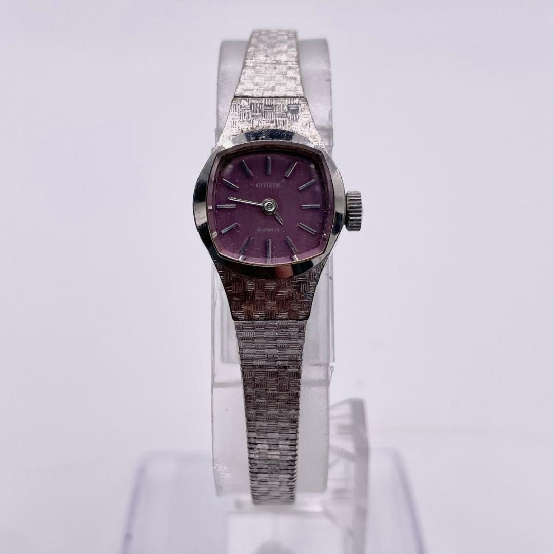 CITIZEN Pink Dial Antique Hand-Winding Watch