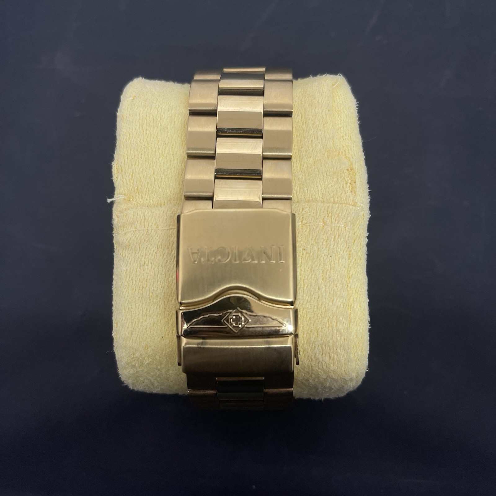 Invicta Men’s 25515 Bolt Quartz Chronograph Gold Dial Watch