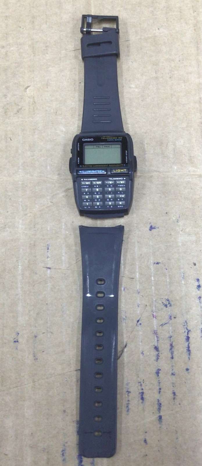 Casio Data Bank Calculator Vintage Watch DBC-30 Read Description