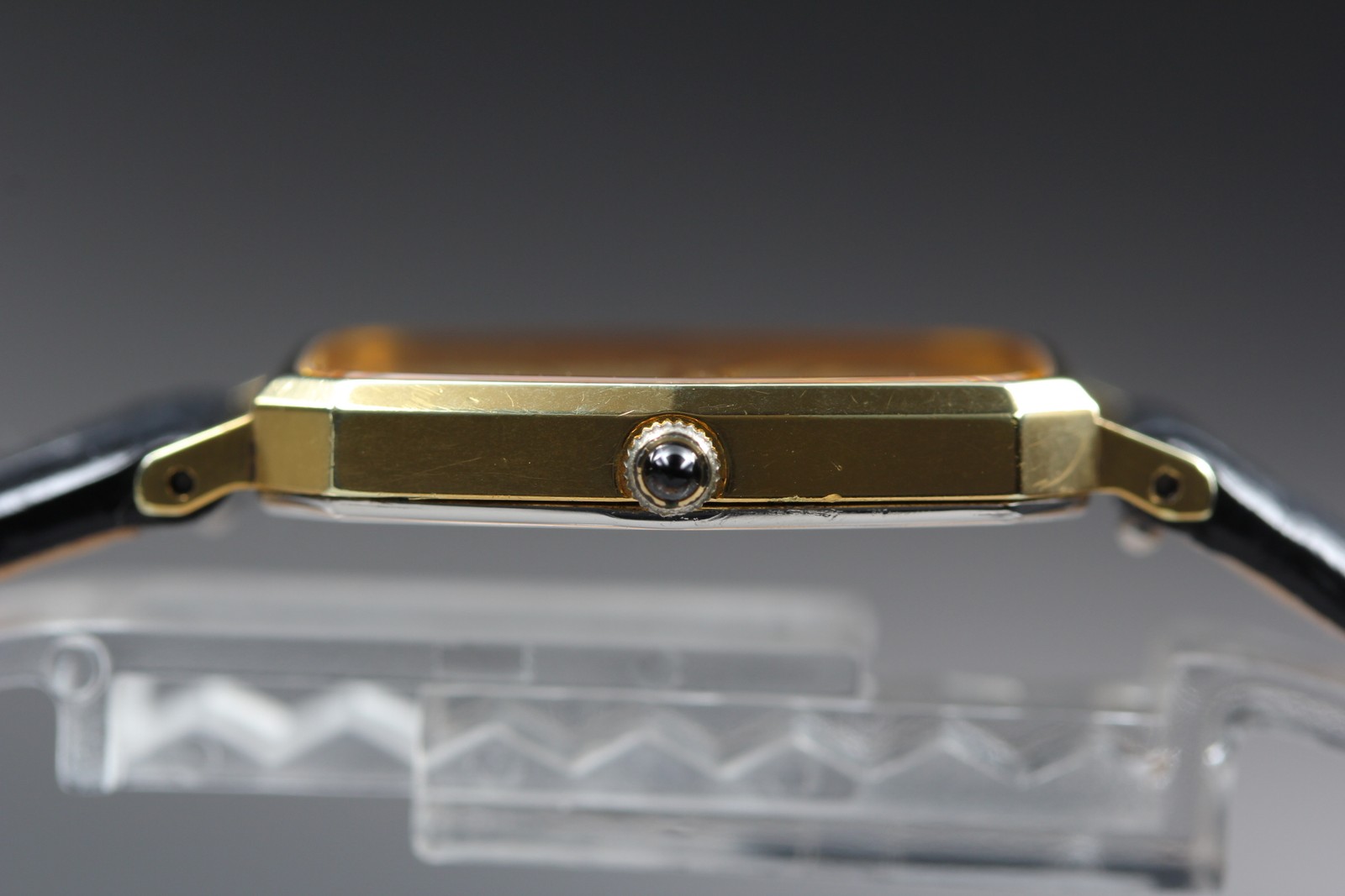[ Near MINT ] SEIKO Dolce 7731-5120 28mm Gold Dial Quartz Men’s Watch From JAPAN