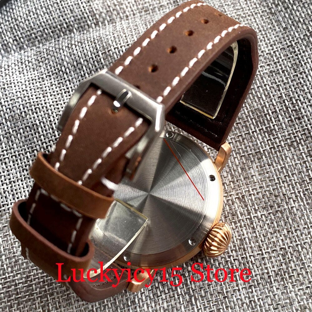 46.5MM CUSN8 Solid Bronze Case 10ATM Waterproof Japan NH35 PT5000 Movement Watch