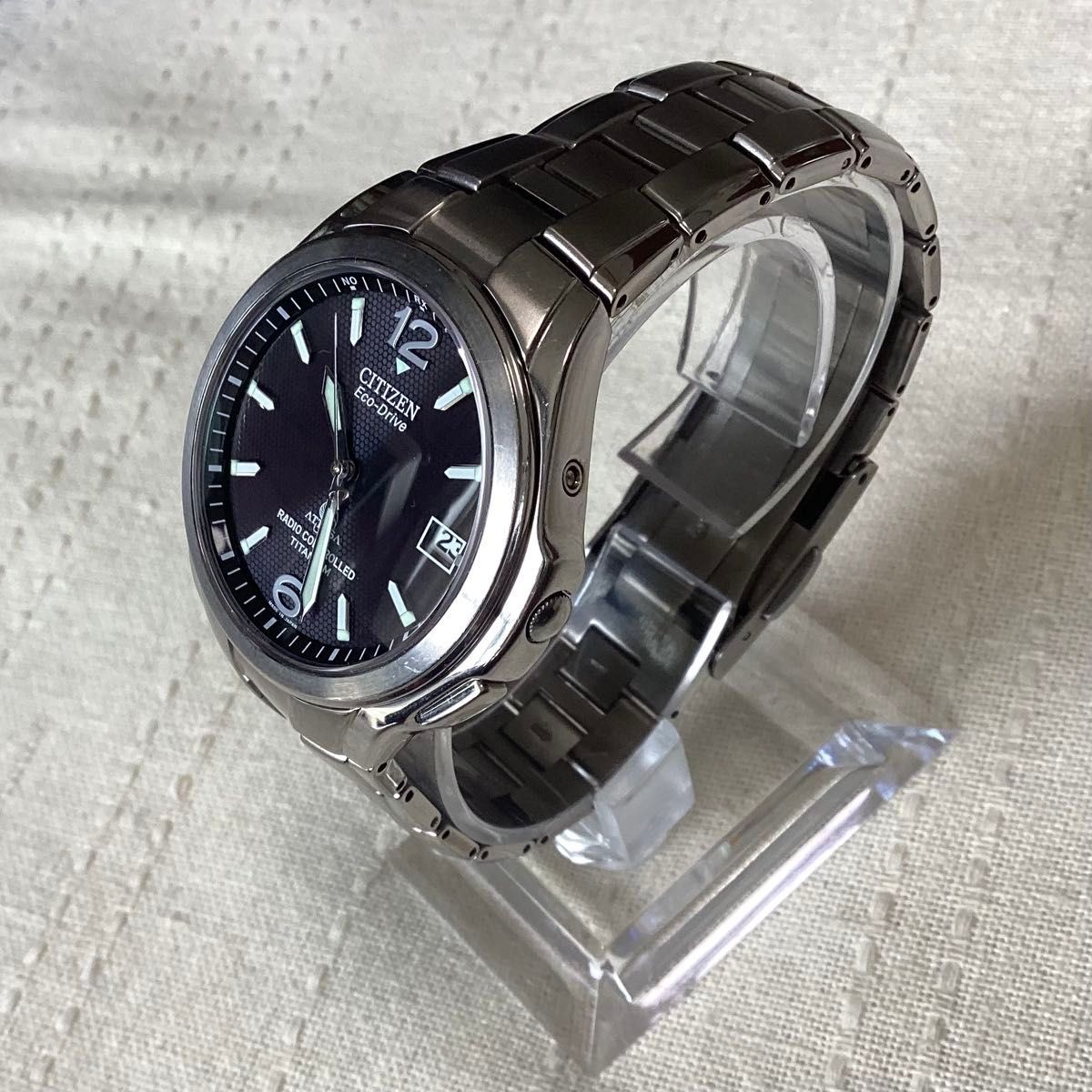 Citizen Attesa ATD53-2611 Eco-Drive Radio Controlled Date Titanium Watch Japan