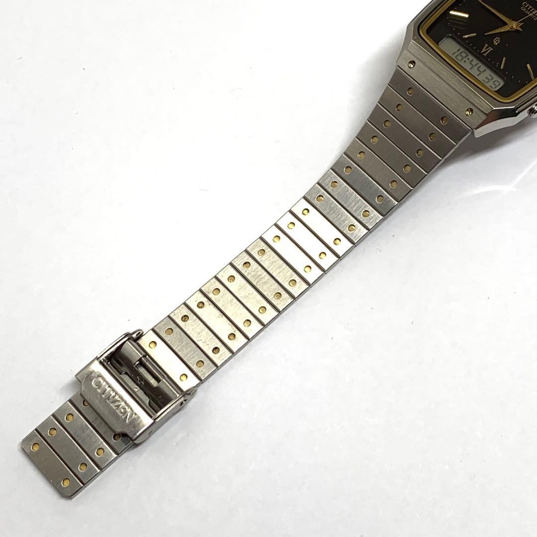 R7-3247 CITIZEN 8930 Quartz Watch, Black Stainless Steel