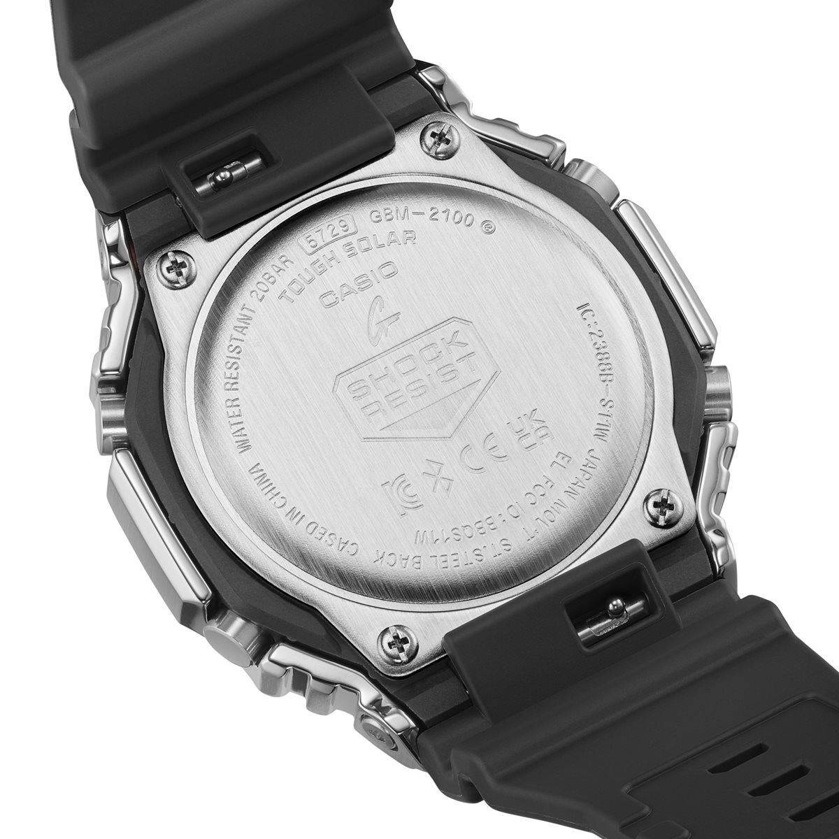 Brand New G SHOCK GBM 2100 1AJF Bluetooth Equipped Tough Solar With Tags Low