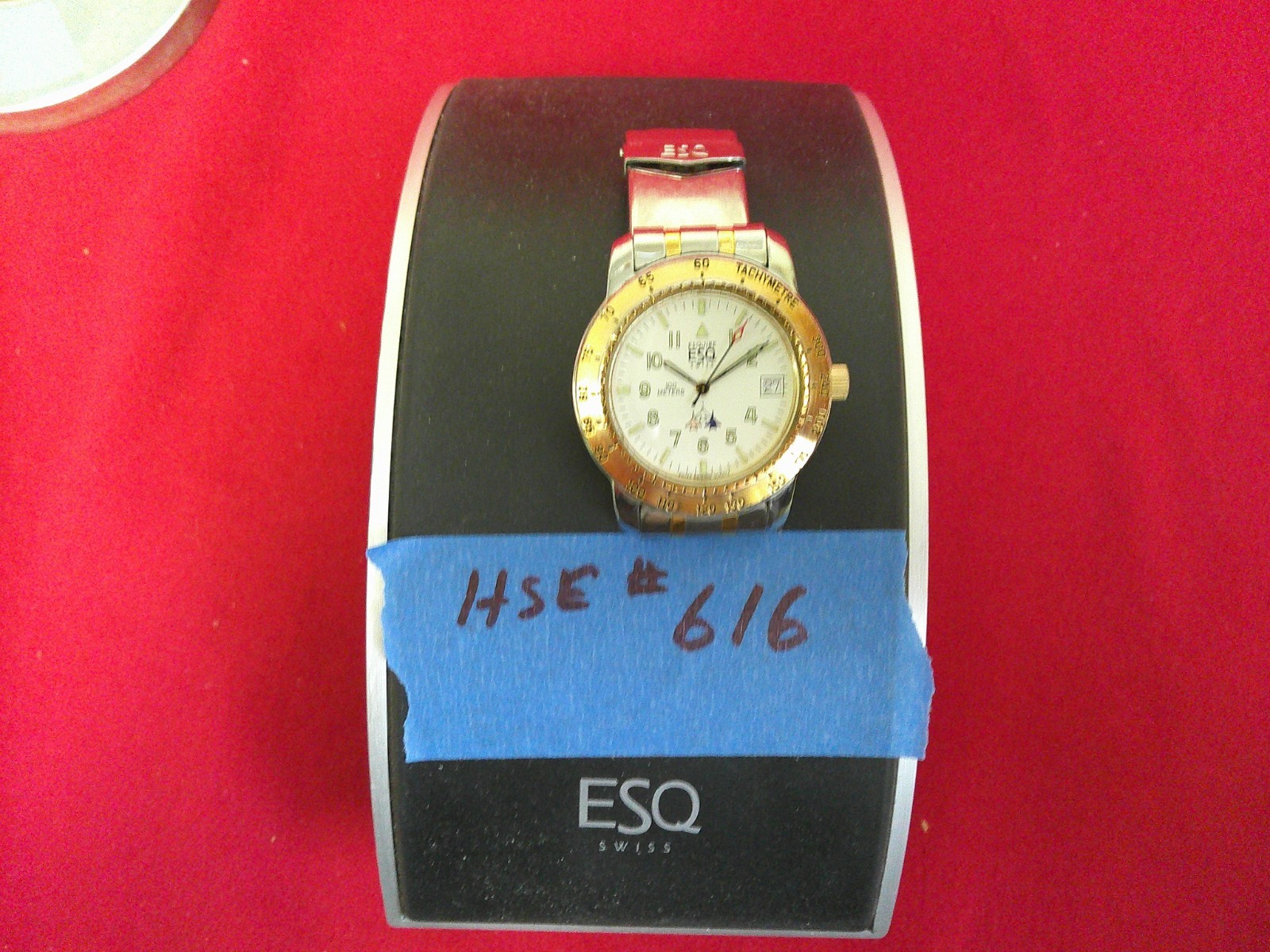 ESQ TWO TONE MENS WATCH