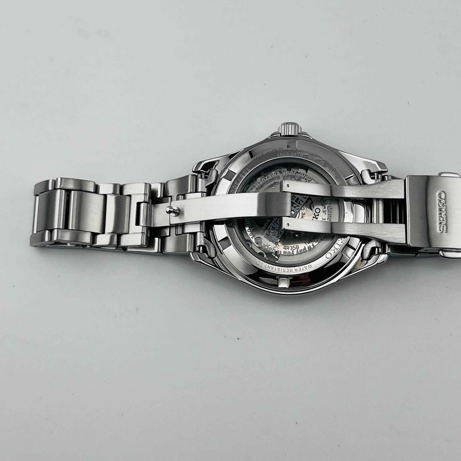 SEIKO 4R35-04T0 Automatic winding Naoki Hanzawa original limited edition 38.9mm