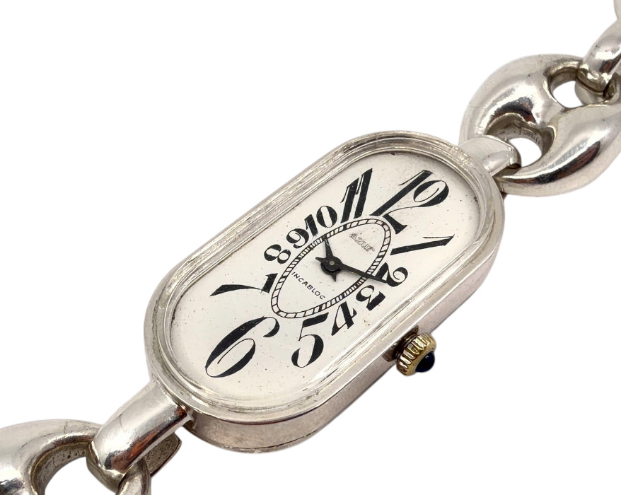 Azur Incabloc Sterling Silver Mechanical Watch