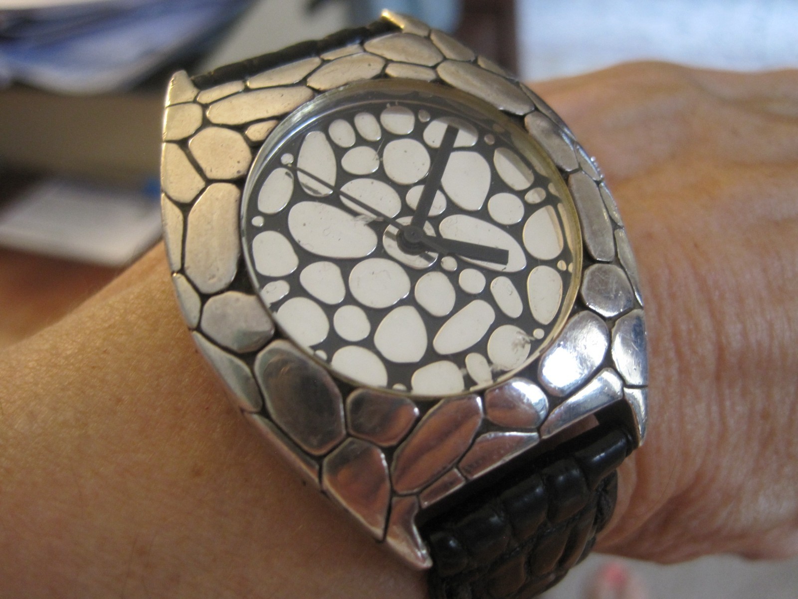JOHN HARDY STERLING SILVER MENS WATCH