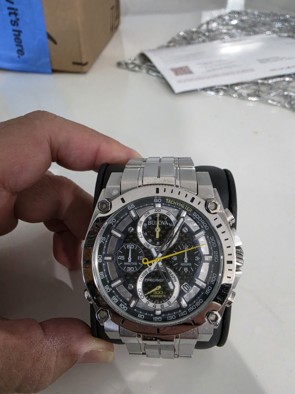 Bulova Precisionist 96B175 Wrist Watch for Men