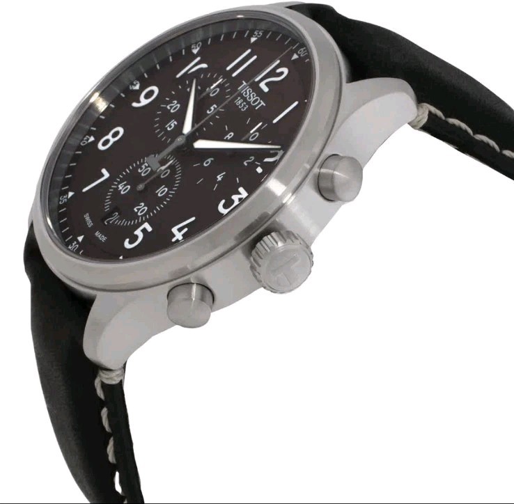 Tissot Chrono XL Quartz Anthracite Dial Men’s Watch T116617.A needs New Battery