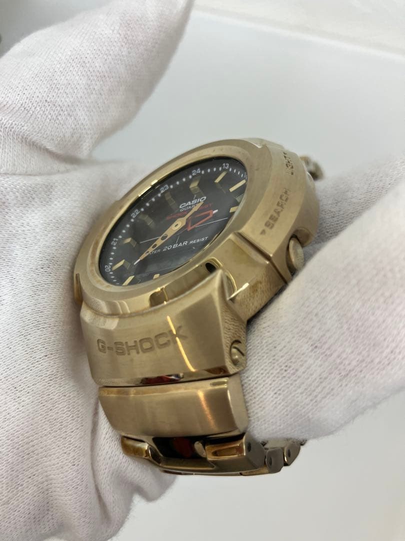 CASIO G SHOCK 5640 JA Gold Quartz Wristwatch