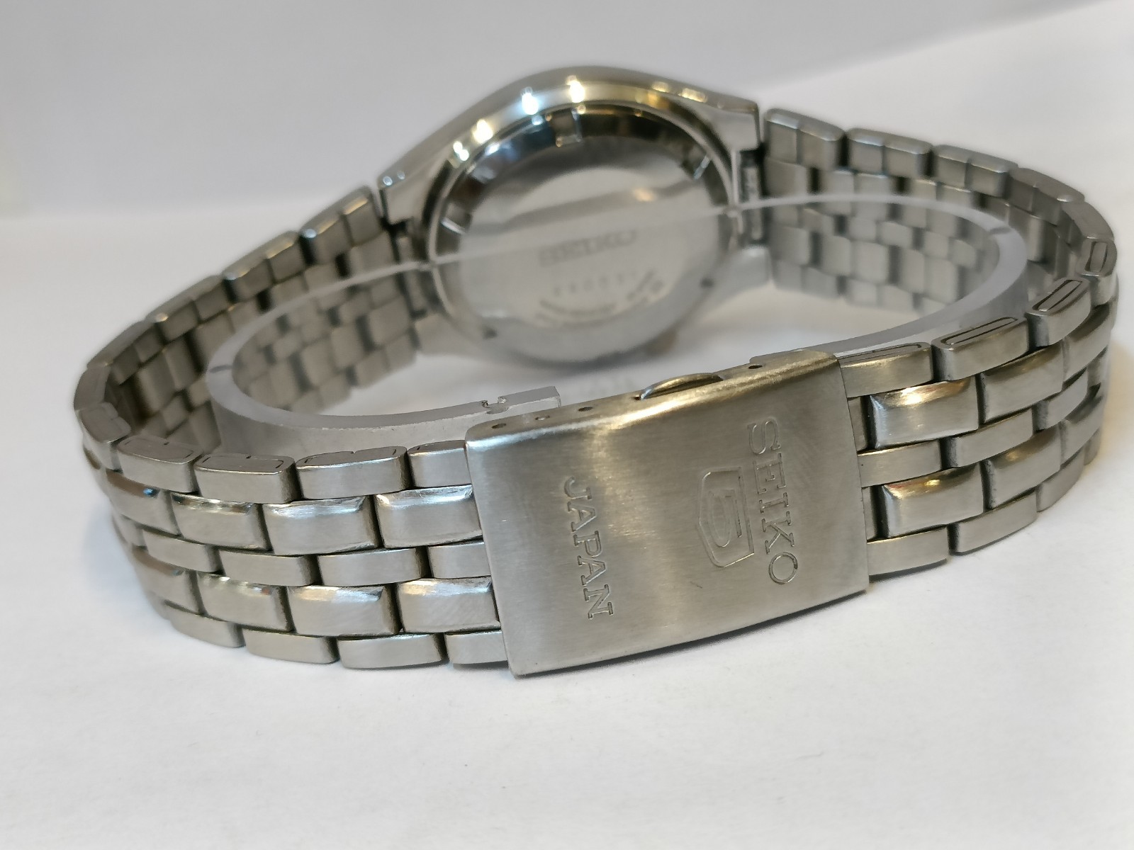 VINTAGE SEIKO 5 21J AUTOMATIC GOLD DIAL 4227-00J0 JAPAN UNISEX ADULT WORKING