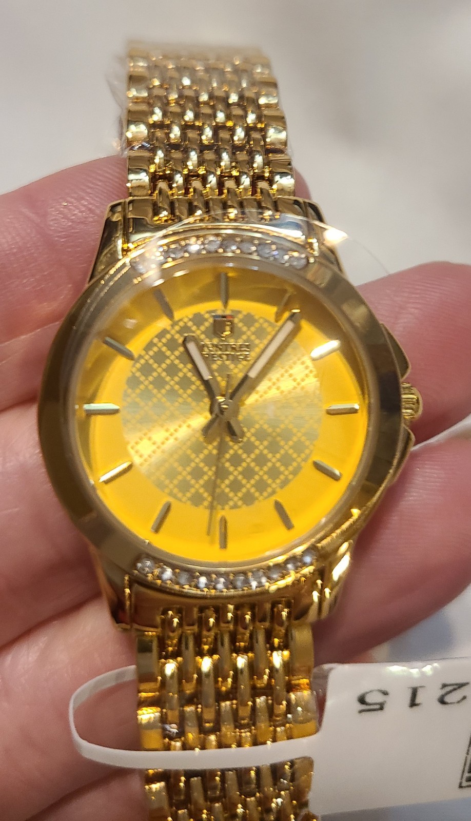 Invicta Montres Prestige MPW 0215 Ladies Watch Gold 27MM NWT