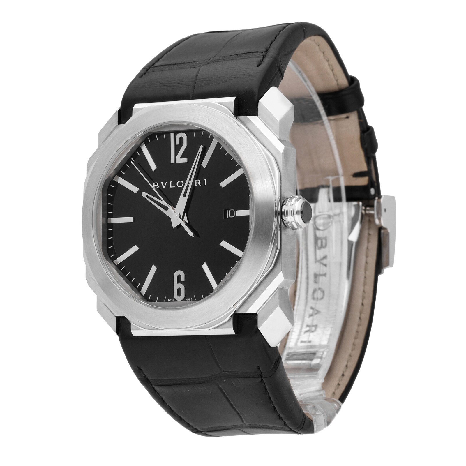Bulgari Octo Solotempo Black Dial 41.5mm Automatic Men’s Watch 101964