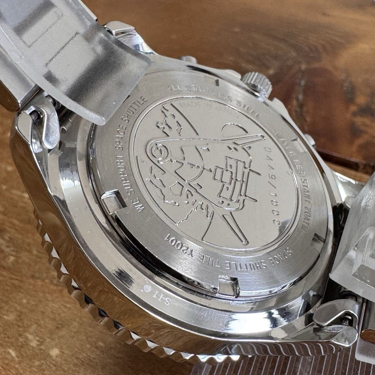 Seiko NASA Spinoff Space Move Y2001 Shuttle Tile Panda Ltd 500 Full Set