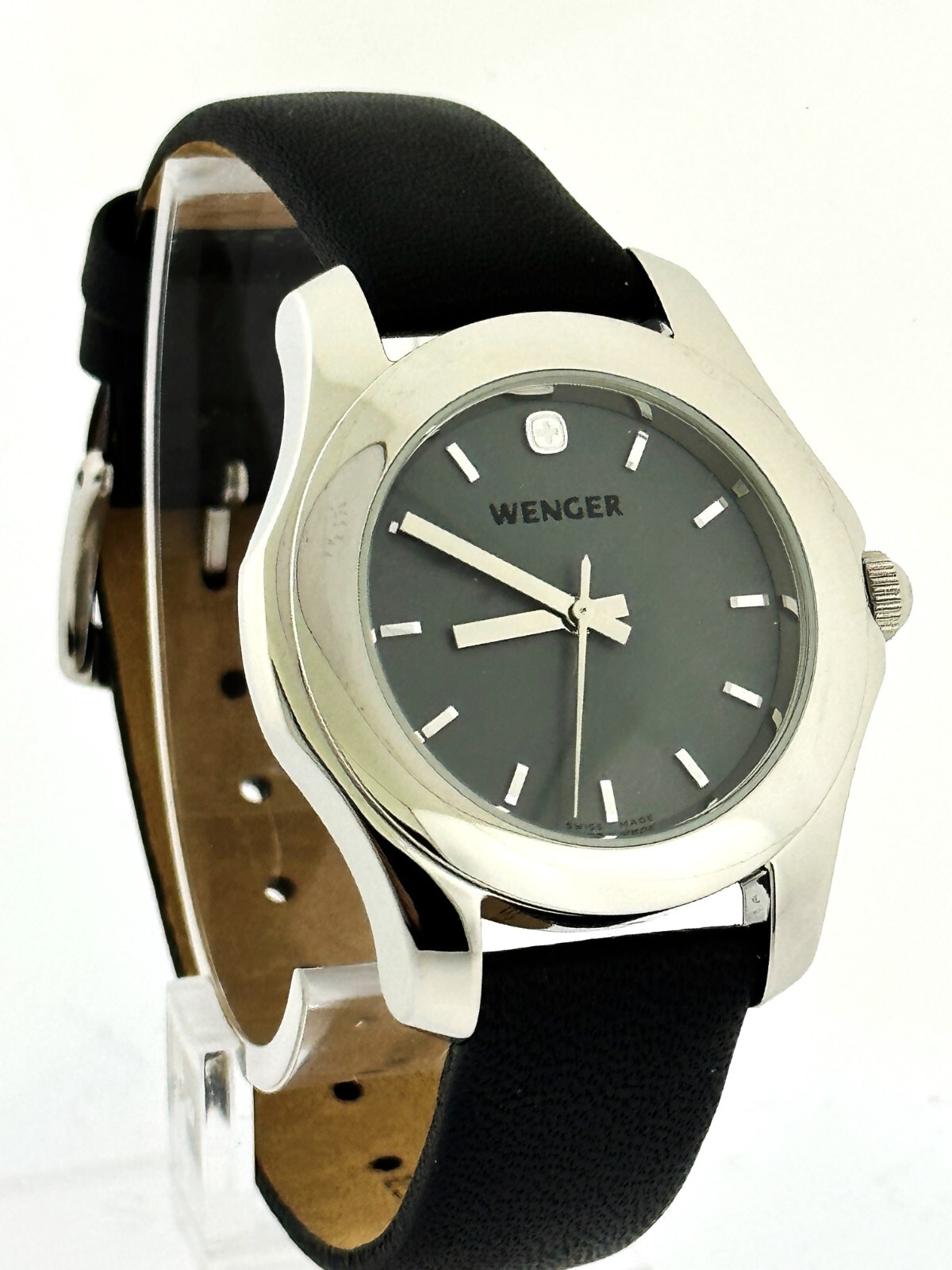 Wenger Swiss Women’s Avalanche watch Grey Dial Black Strap 72393
