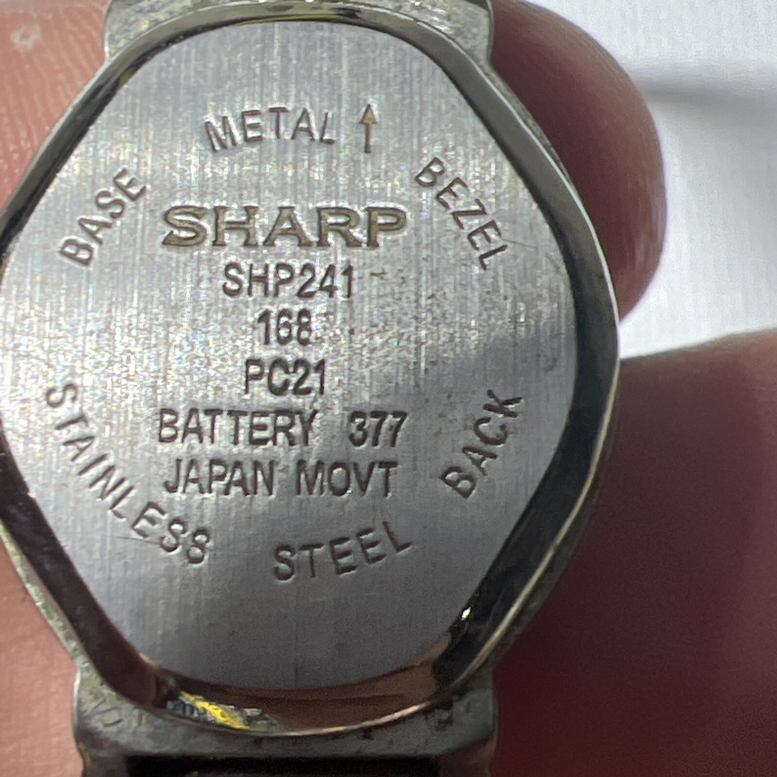 1930’s Sharp Ultra Light Watch Fiery MOP Dial Genuine Diamond woman two tone