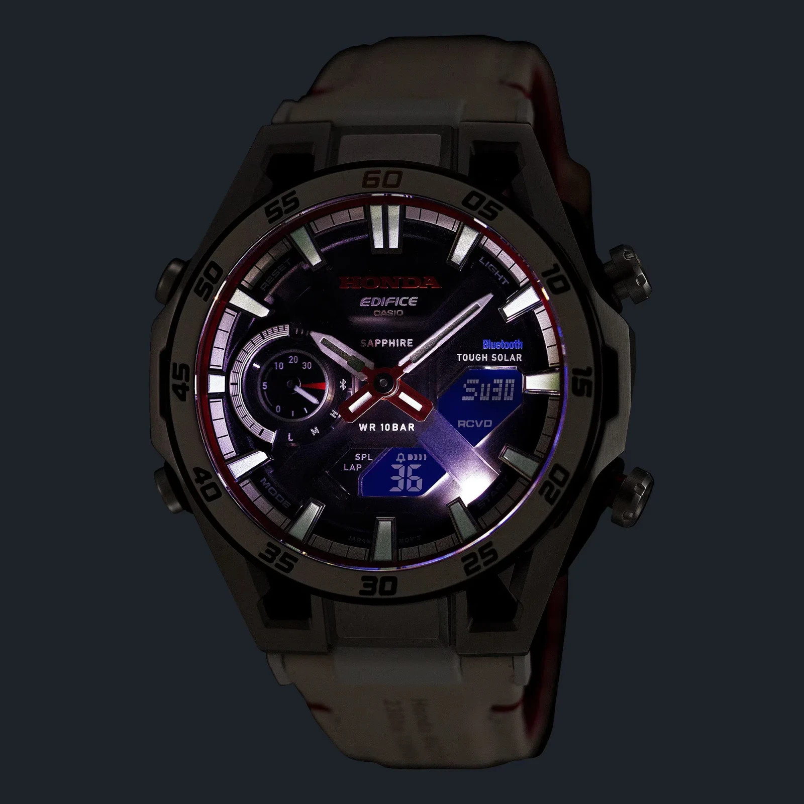 Casio Edifice × Honda ECB-2300HR-1A F1 60th Anniversary Limited Watch