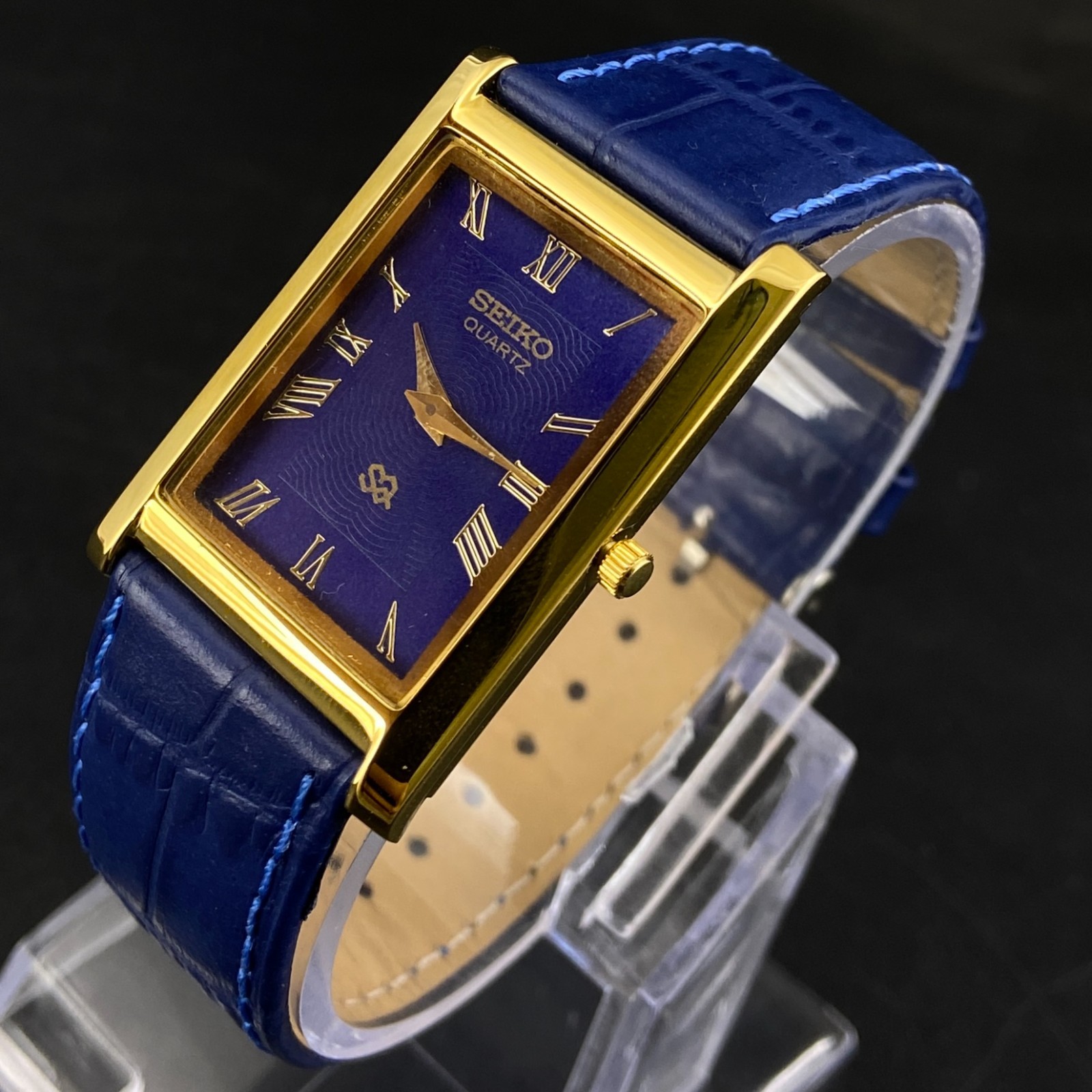 Vintage Seiko Slim Quartz Men’s Wrist Watch – Comes With New Battery, New Band