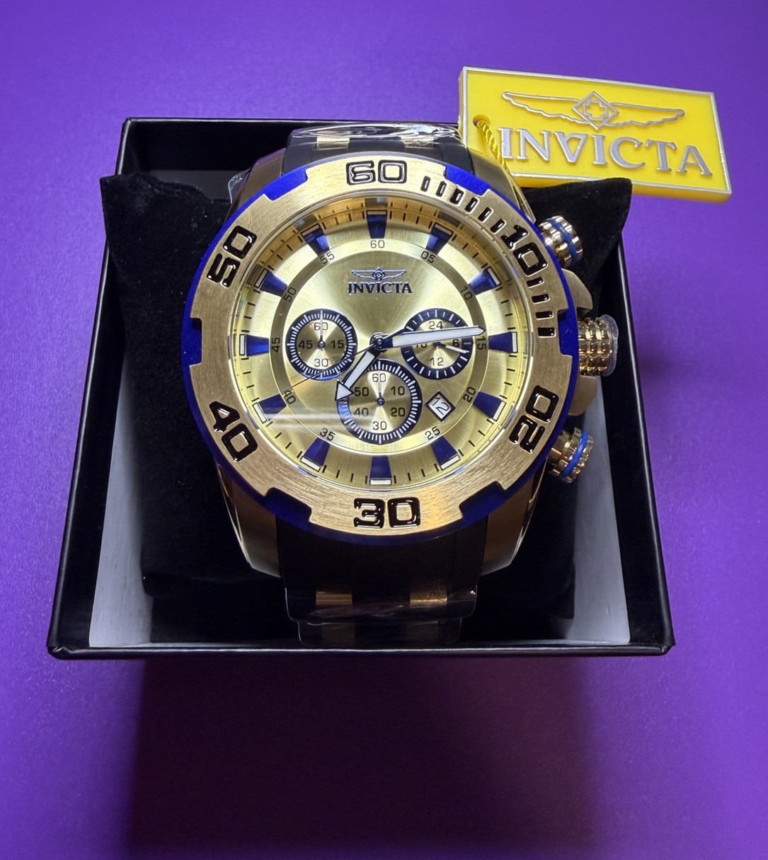 🔥 NEW WATCH IN BOX INVICTA PRO DIVER SCUBA CHRONOGRAPH 22308 🔥