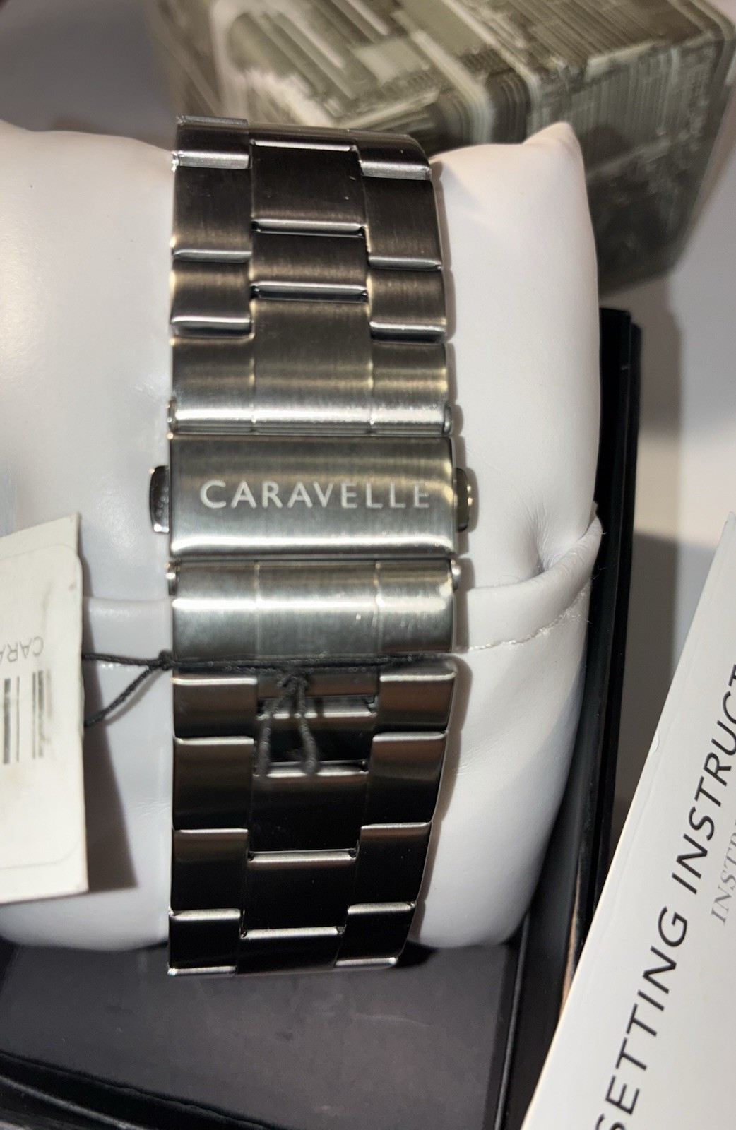 Caravelle By Bulova Men’s Chronograph Stainless Steel Watch Brand new with tags