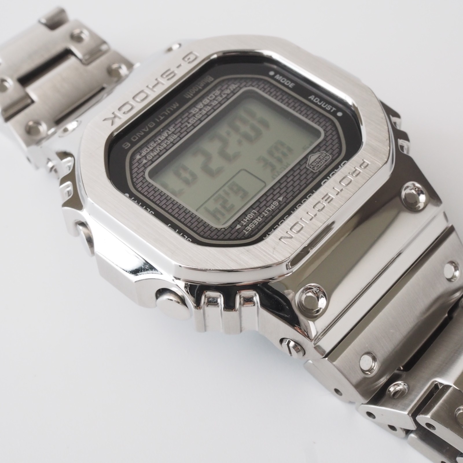 Casio G-Shock GMW-B5000D-1DR Solar Full Metal Radio Men’s Used Box