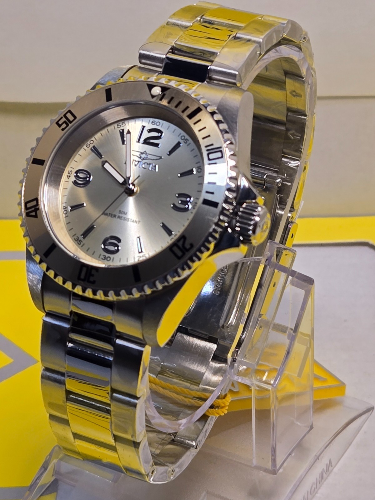 Invicta Specialty Rowan Mens Watch – 40mm – Champagne Dial / Bezel Stunning! New