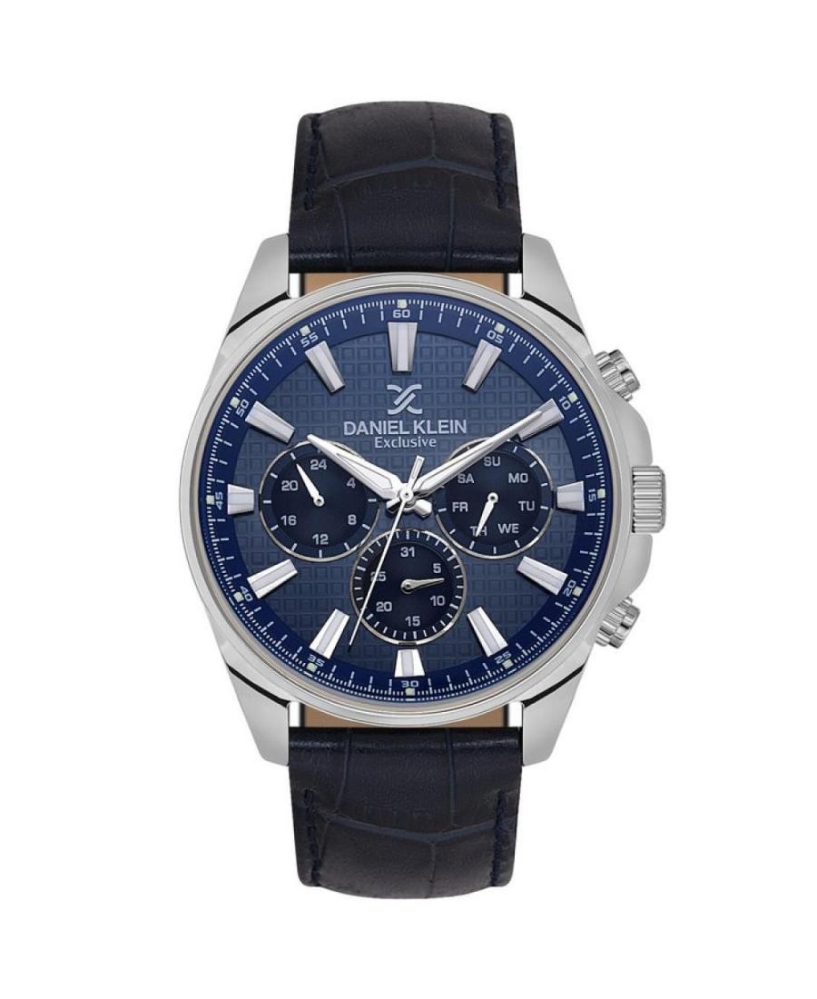 DANIEL KLEIN Men Analog Quartz Casual Watch Classic Dress Blue Dial Waterproof R