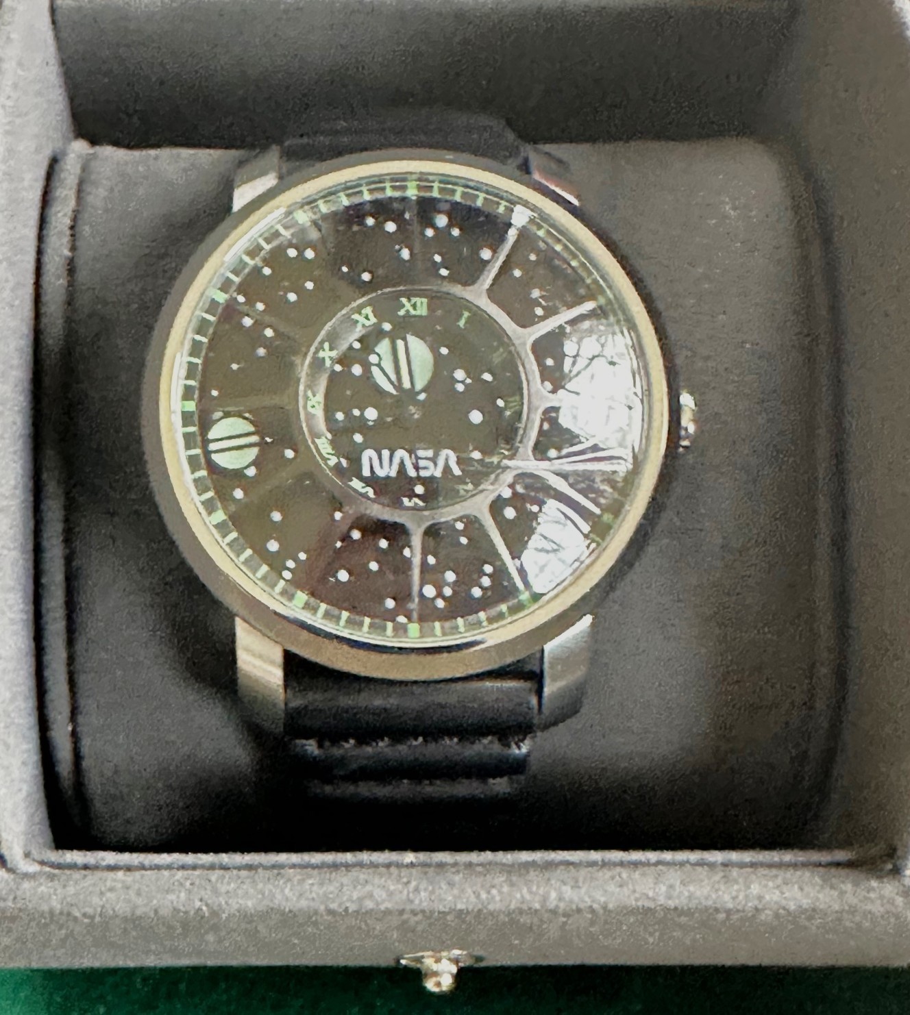 New Xeric NASA Trappist-1 Apollo 11 Limited Edition Automatic Watch, Black dial
