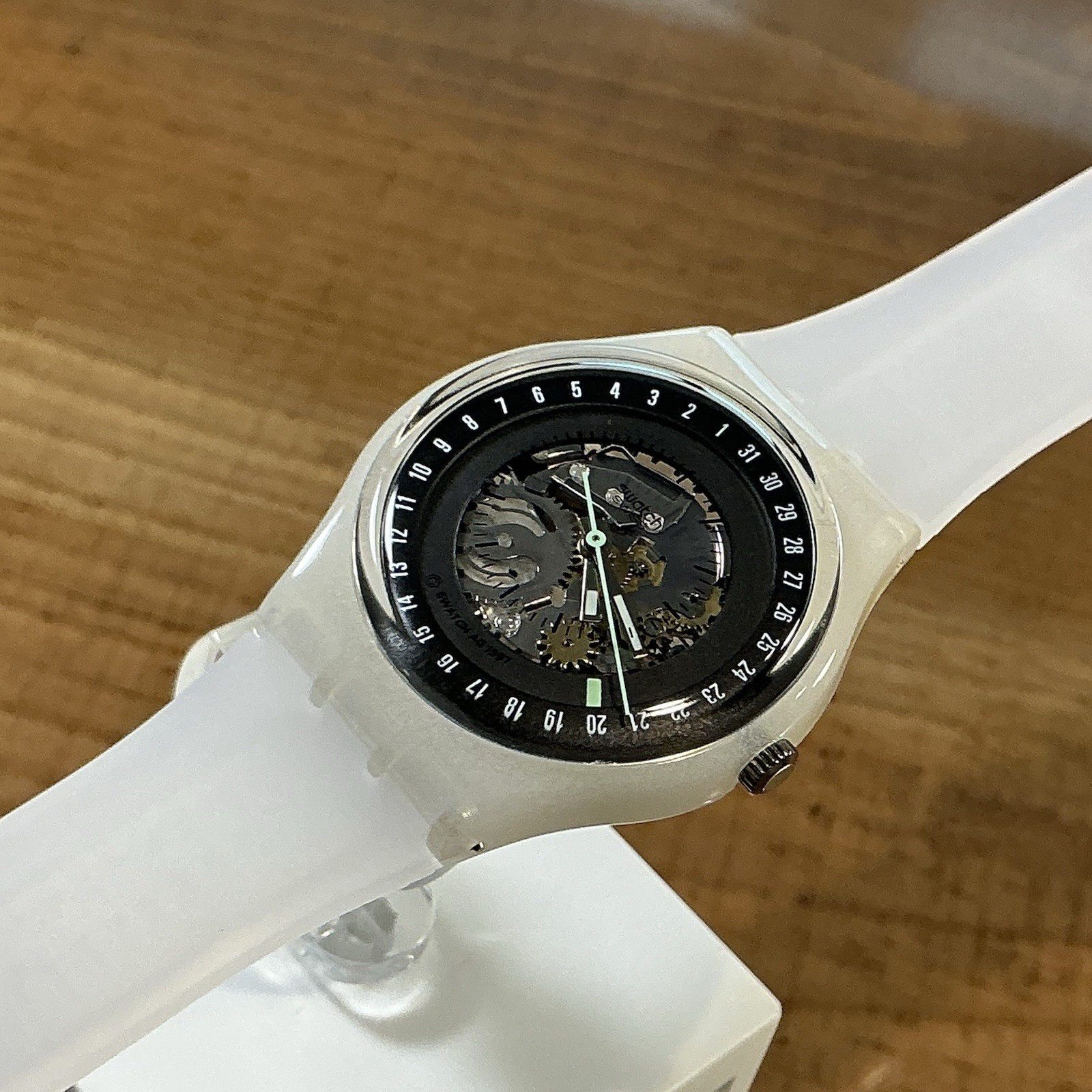 See Through – Skeleton – Semi Transparent – MINT – HTF [ 34mm ]