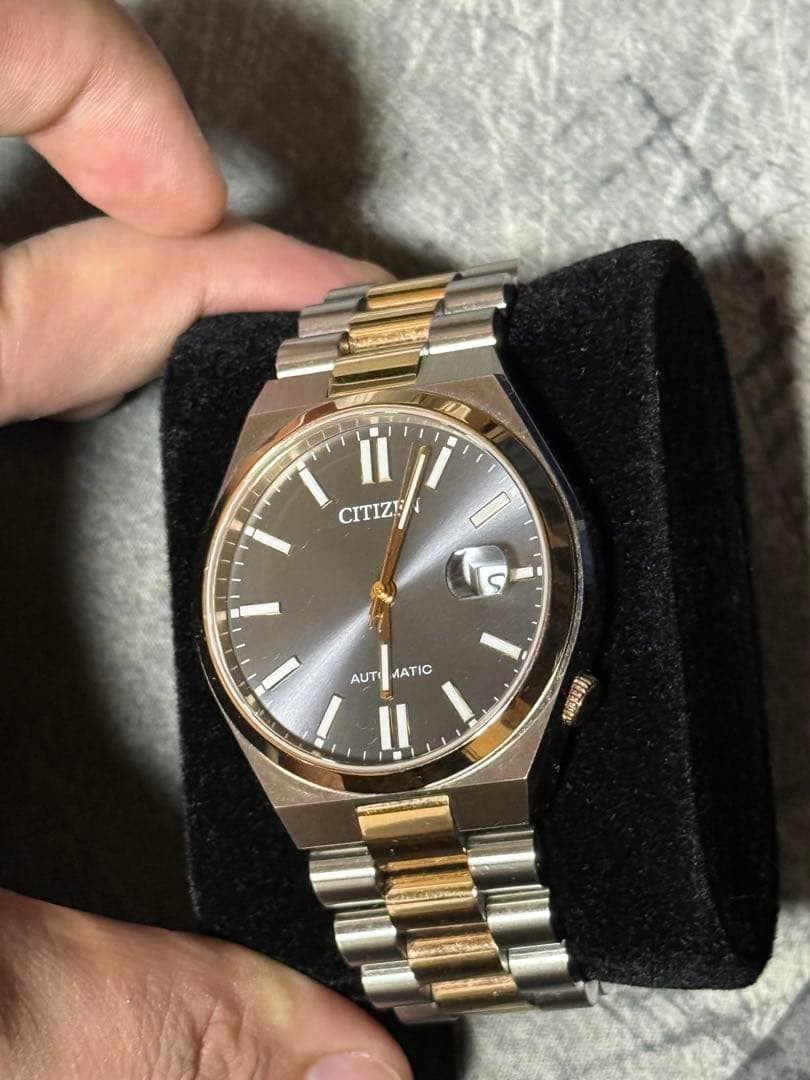 CITIZEN NJ0154-80H Automatic Stainless Steel Black Dial Sapphire Crystal 50M