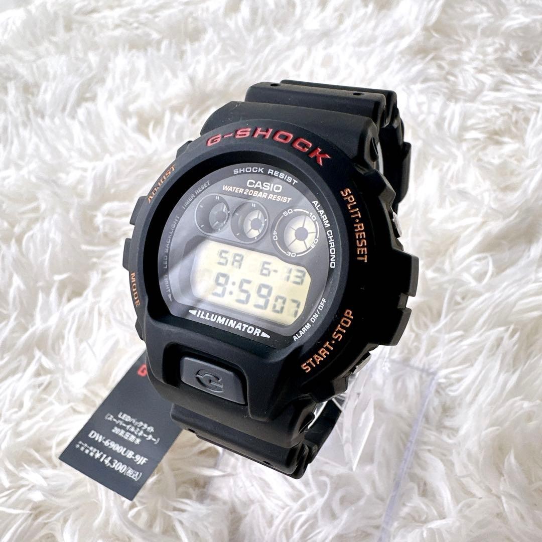 New CASIO G-SHOCK DW-6900UB-9JF body with tag