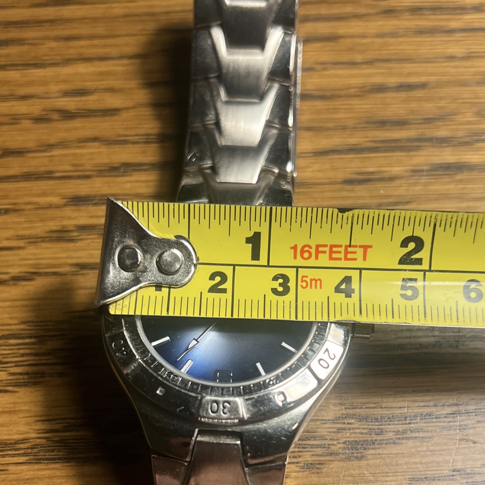 Allude Vintage 1990s Blue Sunburst Dial Great Father’s Day Gift
