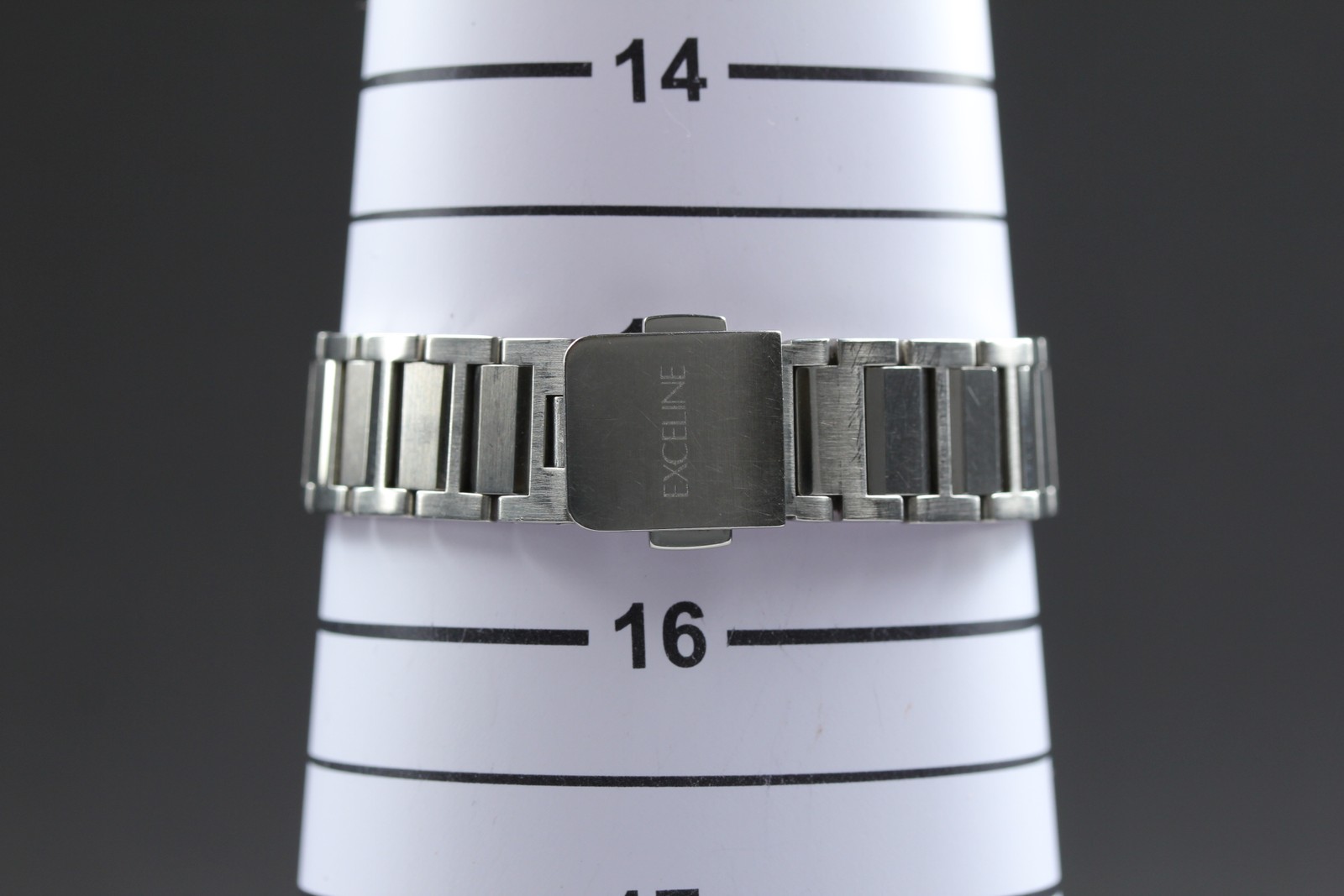 1994[N MINT] Seiko Exceline 4J40-0AF0 Silver Roman Two Tone 25mm Qz Ladies Watch